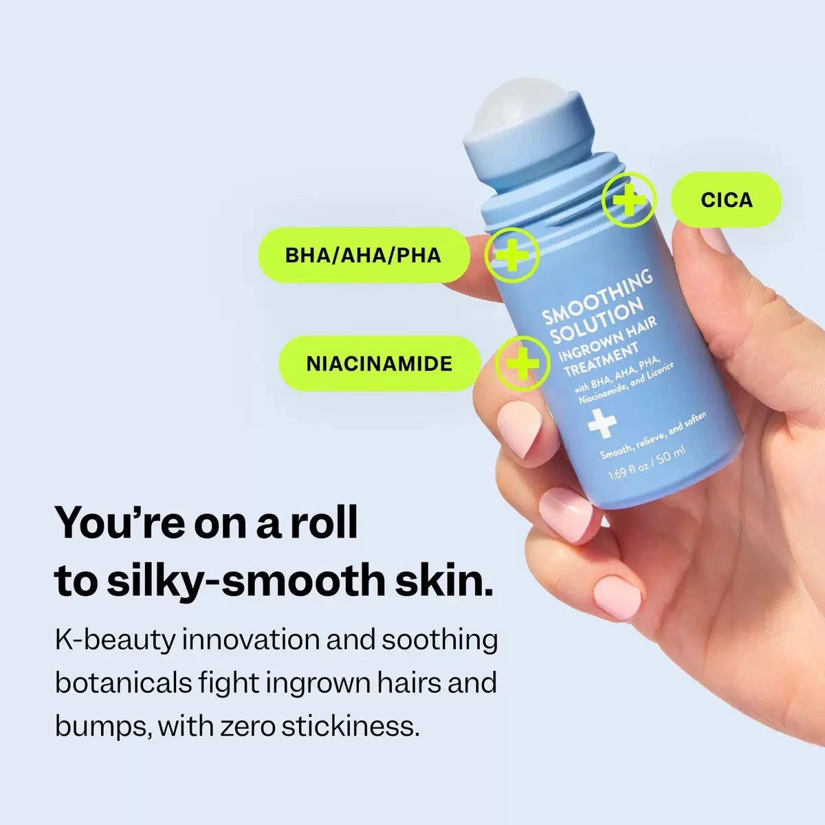 Smoothing Solution, Ingrown Hair Treatment